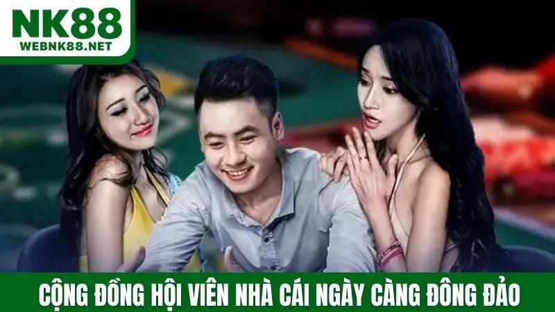 Cộng đồng hội viên nhà cái ngày càng đông đảo