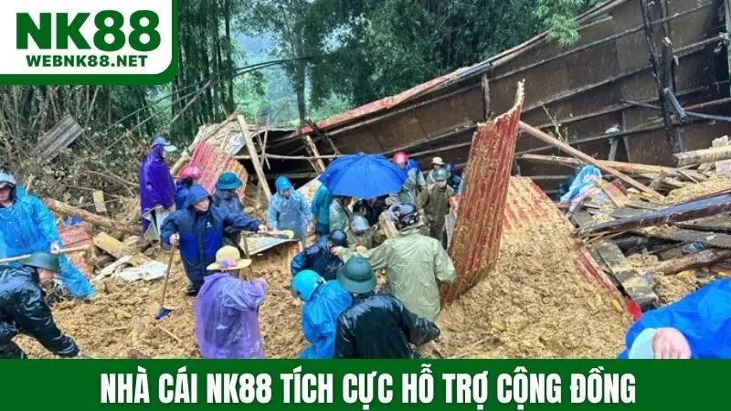 Nhà cái NK88 tích cực hỗ trợ cộng đồng