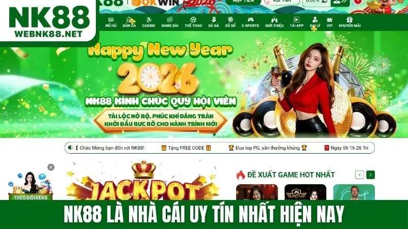 NK88 là nhà cái uy tín nhất hiện nay